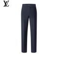 Louis Vuitton Navy Straight-Fit Trousers