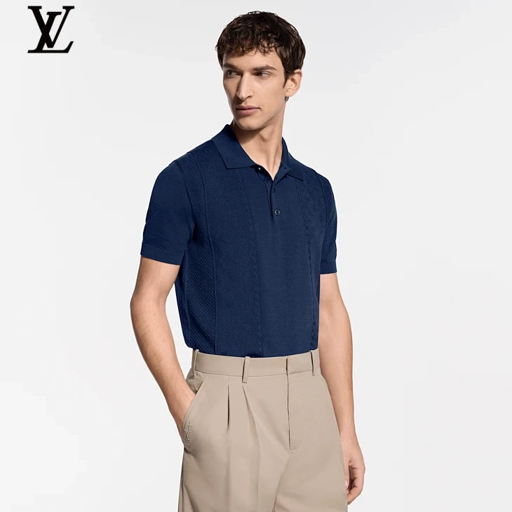 Louis Vuitton Monogram Knit Polo