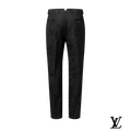Louis Vuitton Black Monogram Jacquard Trousers