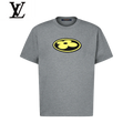 Louis Vuitton Grey Oval Flower Patch T-Shirt