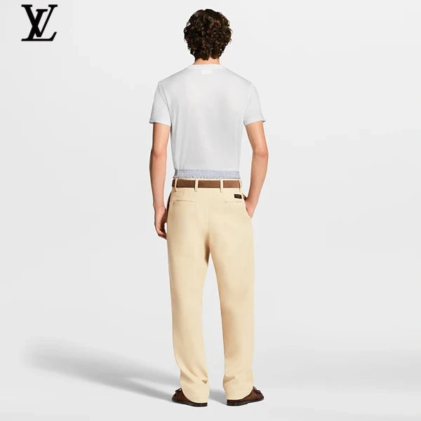 Louis Vuitton Leather Tag Short-Sleeve T-Shirt