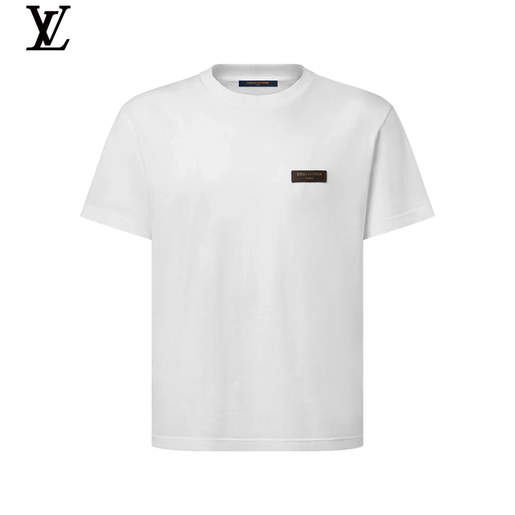 Louis Vuitton Leather Tag Short-Sleeve T-Shirt