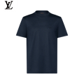 Louis Vuitton Navy Subtle Logo Crew Neck Short Sleeve T-Shirt