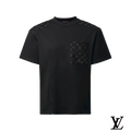Louis Vuitton Black Monogram Pocket T-Shirt